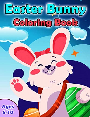 Easter Bunny Coloring Book Spot the Difference Puzzle and Coloring Activity Book for Kids Ages 6-10, Hours of Fun and Learning.