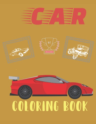 Car Coloring Book