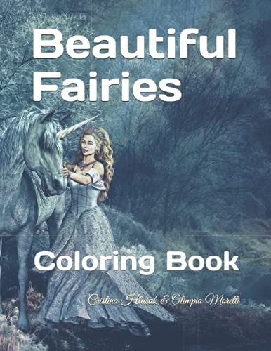 Beautiful Fairies Coloring Book