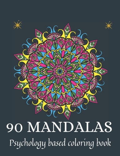 90 Mandalas Psychology Based Coloring Book
