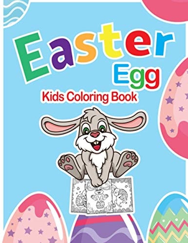 Easter Egg Kids Coloring Book Easter Egg Coloring Book for Toddlers & Preschool, 30 Design to Color - Easter ... Kids - Easter Book for Toddlers Boys & Girls