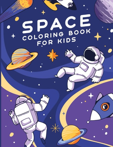 Space Coloring Book For Kids