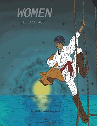 Women of All Ages An Adult Coloring Book