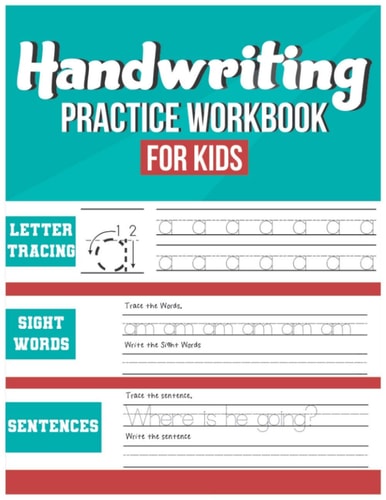 Handwriting Practice Workbook for Kids