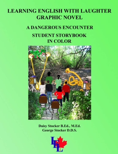 Learning English with Laughter Graphic Novels A Dangerous Encounter in Color