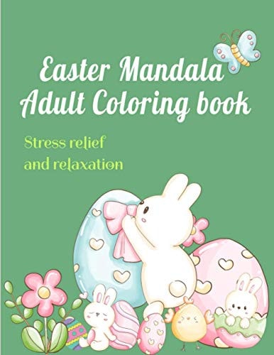 Easter Mandala Adult Coloring Book