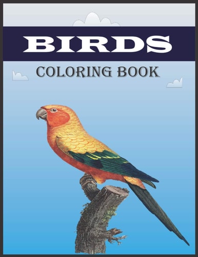 Birds Coloring Book A Birds Lovers Coloring Book with 30 Gorgeous Birds Designs (Bird Coloring Books)