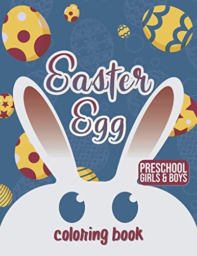 Easter Egg Coloring Book Easter Coloring Book for Kids | Easter Coloring Book for Boys | Girls