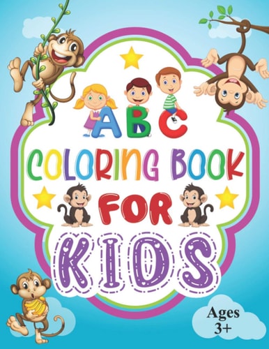 ABC Coloring Book for Kids Animals Alphabet Coloring Book with The Learning Bugs - Activities for Preschoolers Ages 3+ - Learn Letters And Color Them - Coloring Book and ABC Activities for Preschoolers