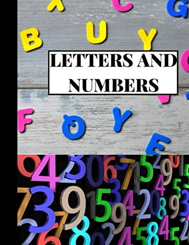 Letters and Numbers English Educational Book for Kids