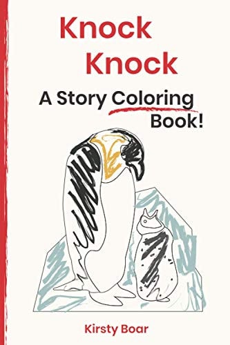 Knock Knock A Story Coloring Book