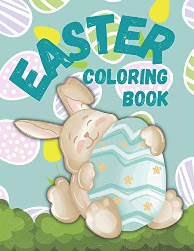 Easter Coloring Book Easter Mandala Animal Coloring Book for Children and Adults, Encourage Creativity and Relax
