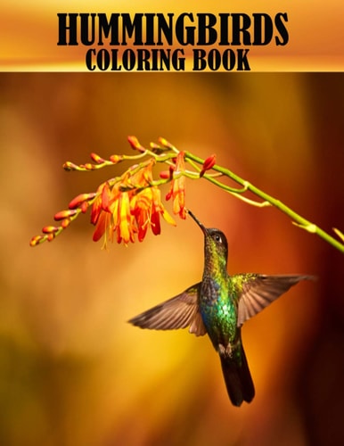 Hummingbirds Coloring Book 50 Beautiful and Adorable Hummingbirds Coloring Book for Adults, A Mind Relaxation and Stress Relief Book
