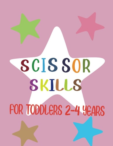 Scissor Skills For Toddlers 2-4 Years, Preschool Workbook For Kids, 37 Pages Of Funny Animals