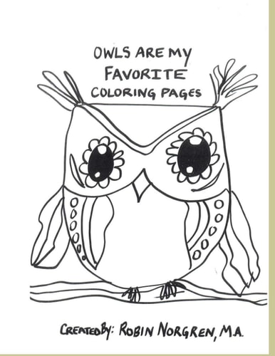 Owls Are My Favorite Coloring Pages