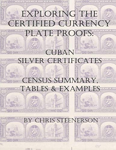 Exploring the Certified Currency Plate Proofs Cuban Silver Certificates