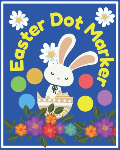Easter Dot Marker Activity Book For Kids