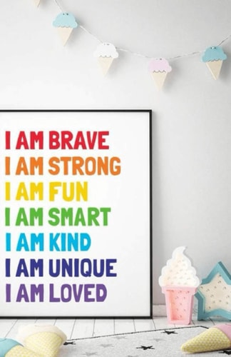 I Am Brave I Am Strong A Coloring Book for Awesome Kids and Even Adults. Inspirational Coloring Book to Always Believe in Yourself
