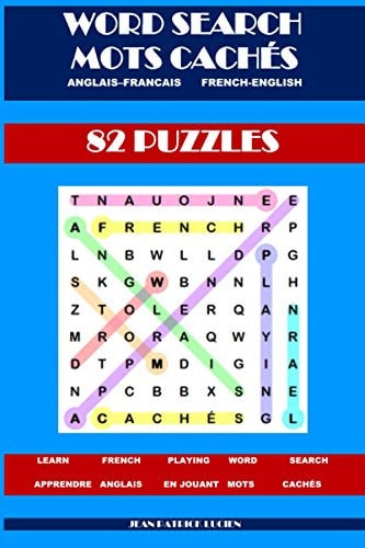 Word Search - Mots Cachés Learn French - Apprendre L' Anglais