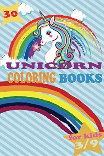 Unicorn Coloring Books Book for Kids 3/9