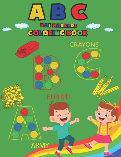 ABC Dot Markers Activity Book Amaizing ABC Dot Markers Activity Book for Kids