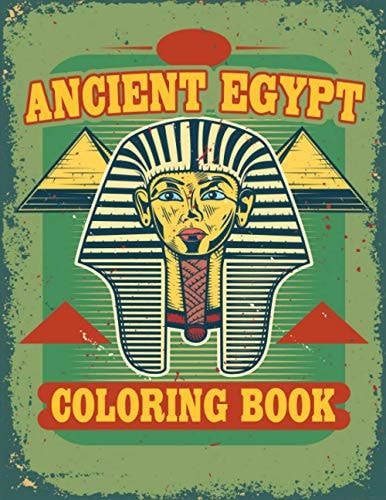 Ancient Egypt Coloring Book Egyptian Designs Coloring Book for Adults and Kids