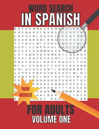 Word Search in Spanish for Adults SOPA De LETRAS En Español