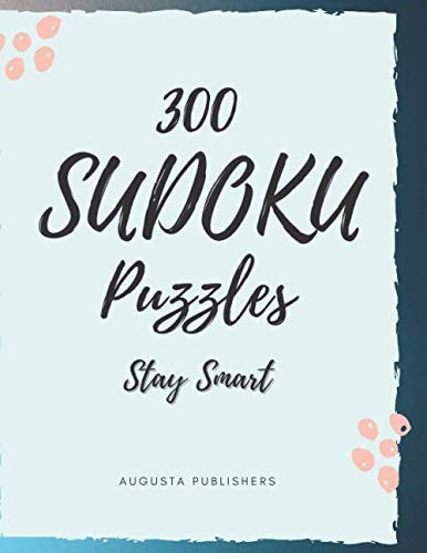 300 SUDOKU Puzzles Stay Smart