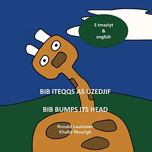 Bib Iteqqs As Uzedjif - Bib Bumps Its Head S Tmaziɣt and English
