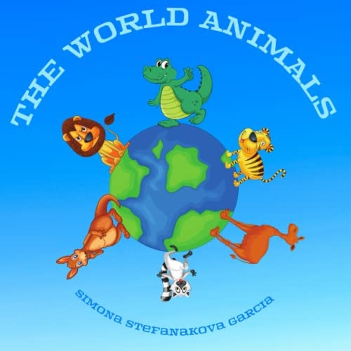 The World Animals Book with Colouring Pages