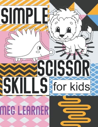 Simple Scissor Skills For Kids With Pop Up Scenes For More Fun