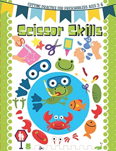 Scissor Skills Cutting Practice for Preschoolers Ages 3-6