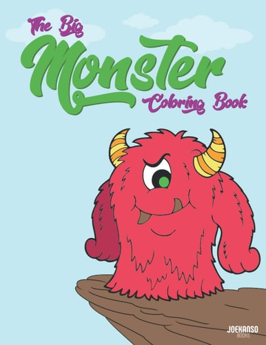 The Big Monster Coloring Book