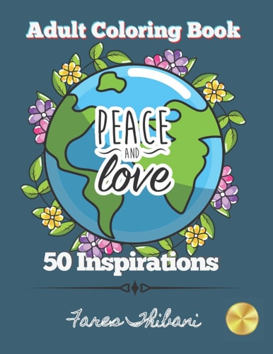 50 Inspirations Adult Coloring Book With Inspiration Quotes For Men And Women to Motivate You.