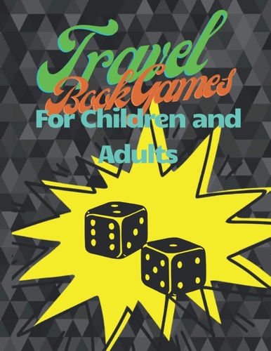 Travel Book Games for Children and Adult The Perfect Gift for Children who Like it Paper Soccer, Word Search, Battleship Paper Game, Tic Tac Toe and Crosswords