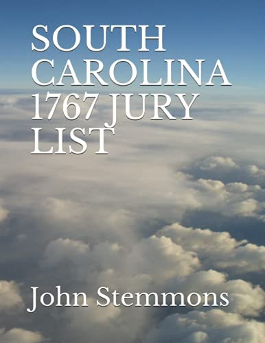 South Carolina 1767 Jury List