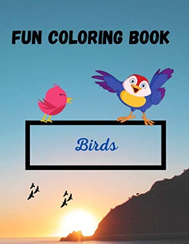 Fun Coloring Book Birds