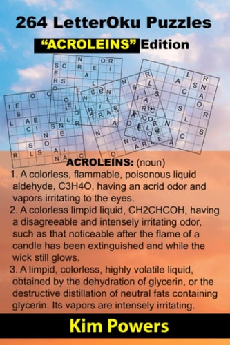 264 LetterOku Puzzles "ACROLEINS" Edition Letter Sudoku Brain Health