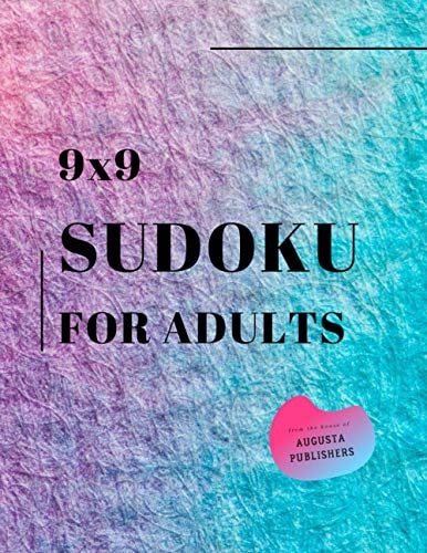 9x9 SUDOKU For Adults