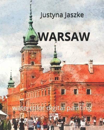 Warsaw Watercolor Digital Painting