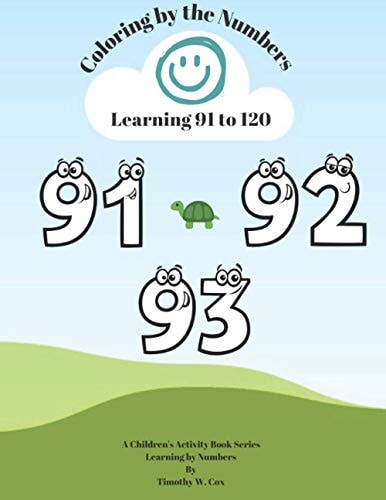 Coloring by the Numbers Learn how to Count from 61 to 90 by Coloring with Numbers.