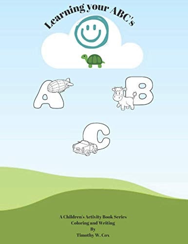 Learning Your ABC's Children's Activity Coloring Book