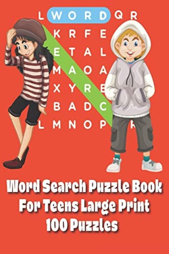 Word Search Puzzle Book For Teens Large Print 100 Puzzles