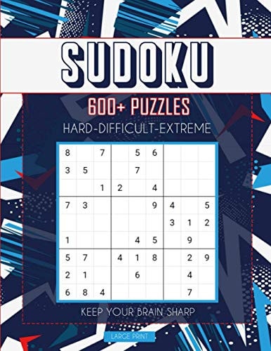 Sudoku 600+ Puzzles Hard-Extreme Puzzles