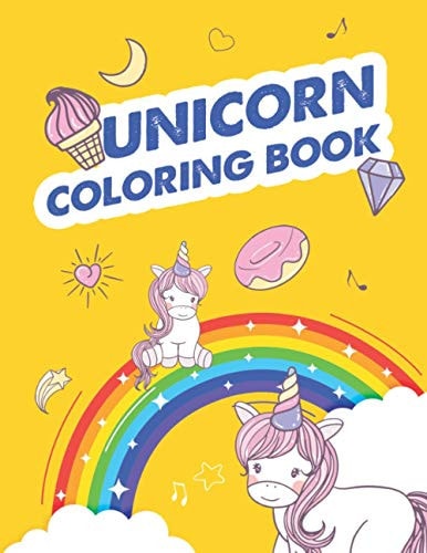 Unicorn Coloring Book For Kids Adults
