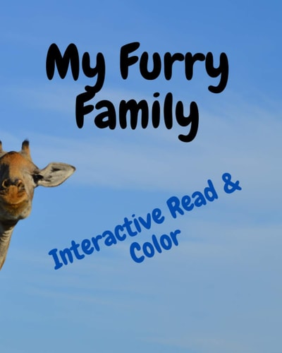 My Furry Family Interactive Read & Color
