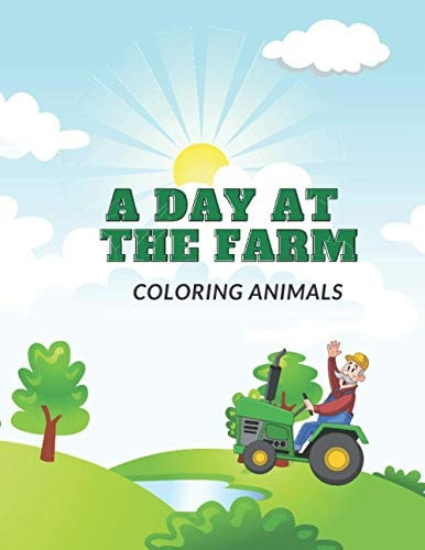 A Day at the Farm Coloring Animals