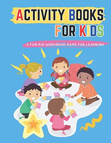 Activity Books For Kids A Fun Kid Workbook Game For Learning, Happy Easter Day Coloring, Dot Marker, Sudoku, Word Search and Other Cute Stuff