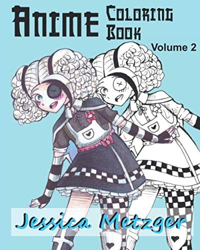Anime Coloring Book Volume 2