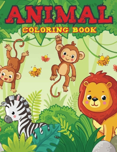 Animal Coloring Book 62 Pages Animals Coloring Book for Your Kids